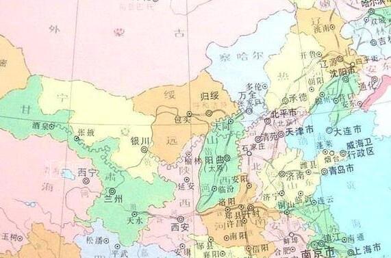 绥远是哪里，今中华人民共和国内蒙古自治区中部(2)