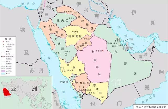 沙特国家简介图片（沙特国土面积和人口）(7)