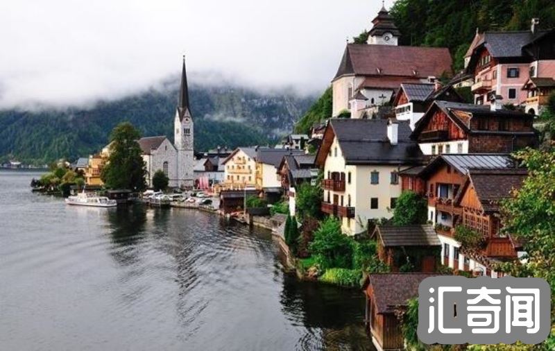 欧洲最美的童话小镇（奥地利小镇哈尔施塔特风景）(3)