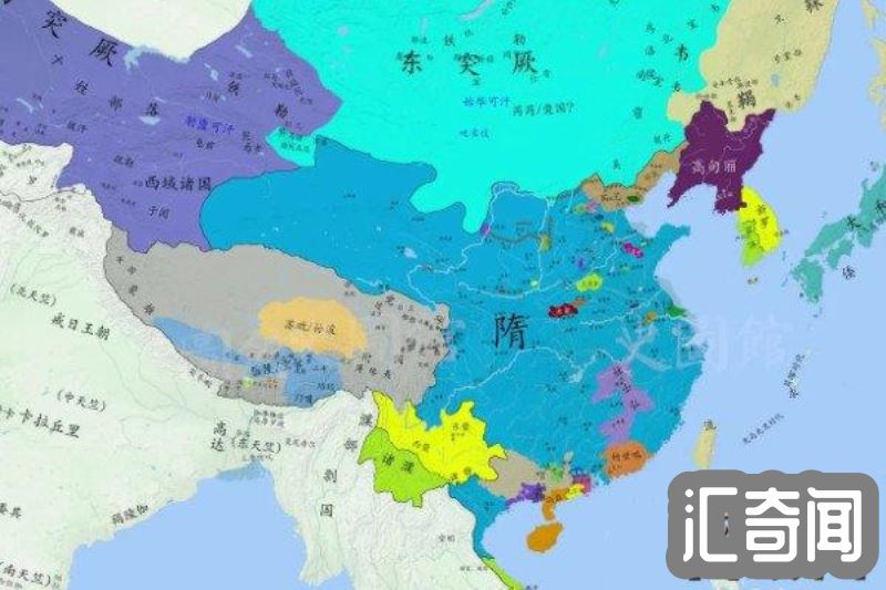 隋朝的历史有多少年（隋朝一共存在37年公元581年-619年）(4)