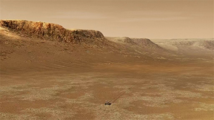 火星探测车祝融号正式休眠 极有可能是受到了沙尘暴的影响(1)